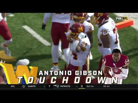 Antonio Gibson 73 Yard Touchdown vs Bills