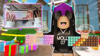 MM2 HANDCAM, BUT IF I DIE I SWITCH KEYBOARDS... *ASMR* (Murder Mystery 2)