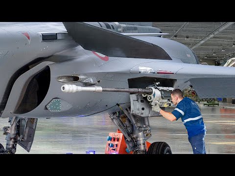 Inside Super Advanced French Factory Producing Powerful 30mm Aircraft Cannon