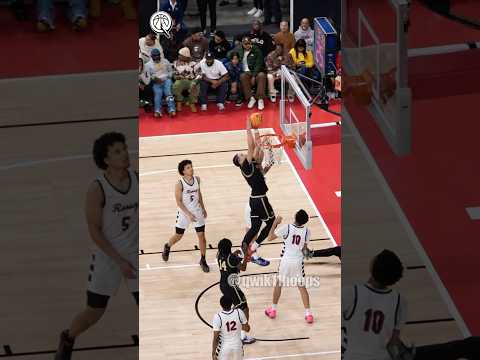 Tyran Stokes Tip Jam in Championship Game! #tyranstokes #basketball