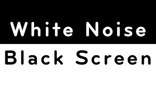 White Noise Black Screen | Sleep, Study, Focus | 10 Hours