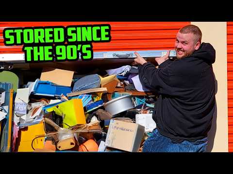 I Bought a Storage Unit From The 1990's! TIME CAPSULE!