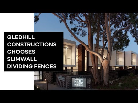 Gledhill Constructions Chooses SlimWall Dividing Fences for Soho Terraces | ModularWalls