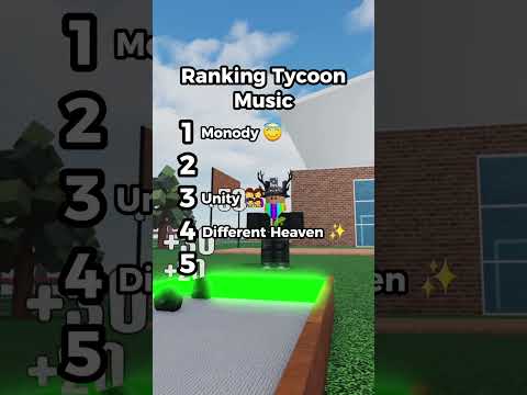 Ranking Roblox Tycoon Music #roblox #tycoon #robloxshorts