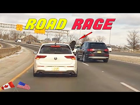 CHAOS ON HIGHWAY AS MULTIPLE DRIVERS JOIN INSANE ROAD RAGE