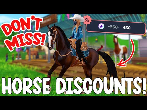 DON'T MISS!! SECRET HORSE DISCOUNTS LEAVING STAR STABLE SOON!!