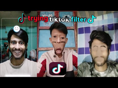 trying tiktok filters 🤣| face puzzle filter🤣| #shorts #funny #comedy #funnyshorts #trending #filter