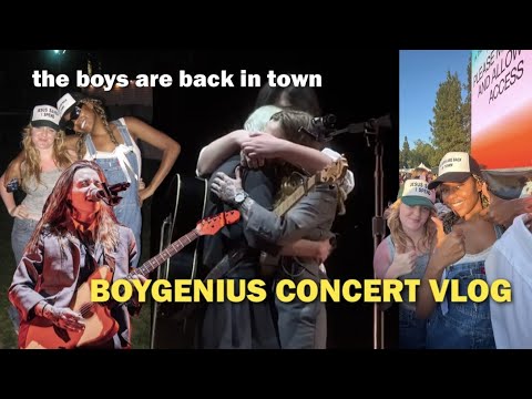 girlidiots see boygenius at the RE:SET FESTIVAL vlog  (boygenius, clario and more)