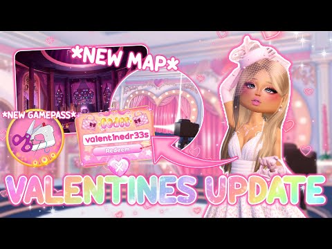 Dress To Impress VALENTINES UPDATE 2025 *NEW QUEST, NEW MAP, NEW GAMEPASS, LEAKS*