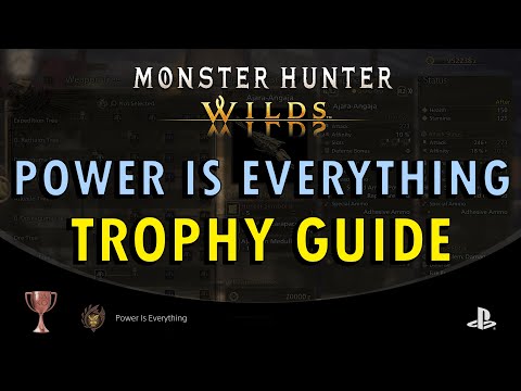 Monster Hunter Wilds How to Make Max Rarity Weapon (+ Commentary) | Power is Everything Trophy Guide