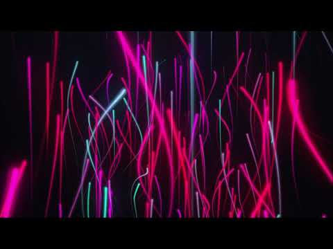 Glowing Lines Looping Background (FREE) Motion Graphic Screensaver HD