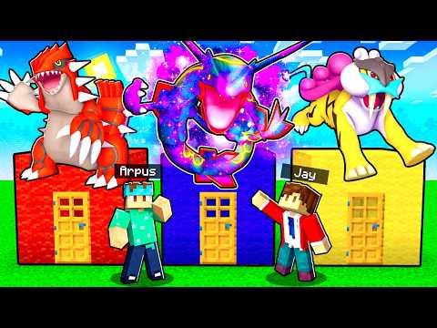 Don't Choose the Wrong Legendary Pokémon Door! (Minecraft Pixelmon)