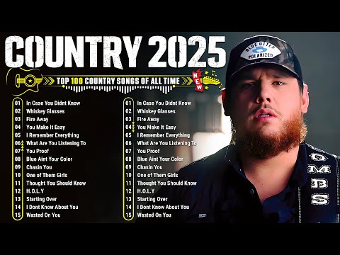 Country Music Playlist 2025 - Luke Combs, Chris Stapleton, Morgan Wallen, Kane Brown, Jason Aldean