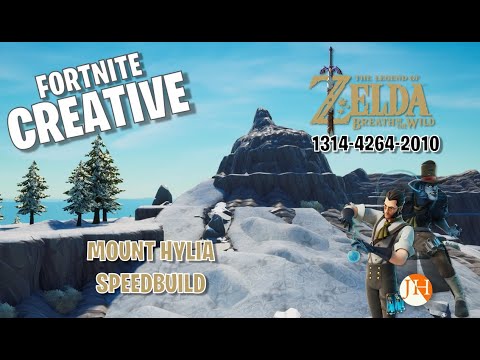 Fortnite Creative / Mount Hylia for my Zelda Map