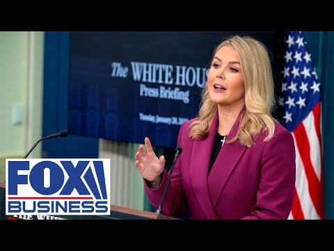 Karoline Leavitt holds White House press briefing