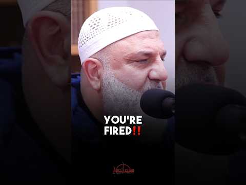 You're Fired! A Story Of Tawakkul #shorts