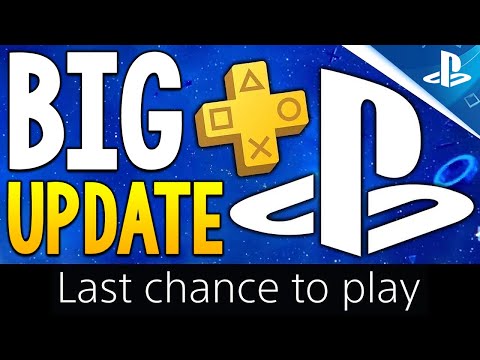 Huge PS Plus UPDATE - BIG Games Getting PULLED Soon