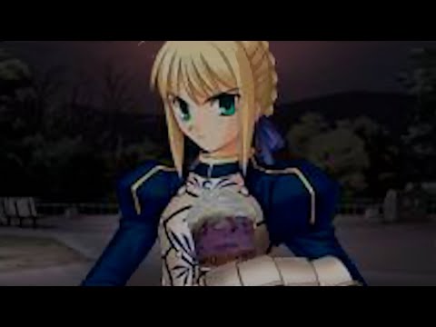 Saber tries the Grimace milkshake