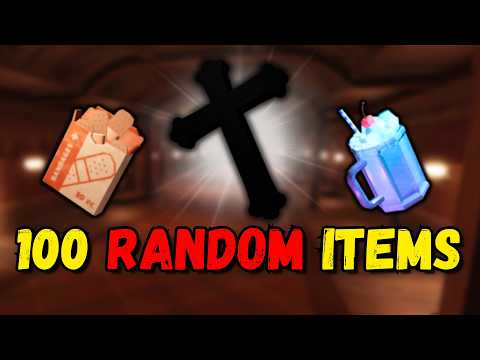 Roblox Doors but I get a random item in EVERY room!