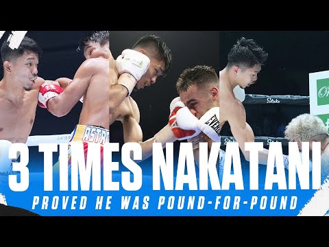 Three Times Junto Nakatani Proved His Pound-For-Pound Status