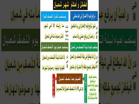 هل يجوز الصيام بعد نصف شعبان ؟ #ليلة_النصف_من_شعبان #إحياء_ليلة_النصف_من_شعبان #شهر_شعبان