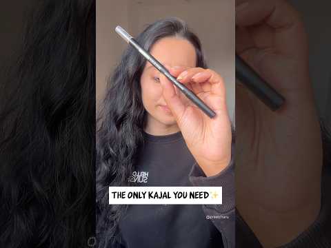 Only Kajal you need #Kajal #smudgeproofkajal #blackkajal #swissbeauty #affordablemakeup #trending