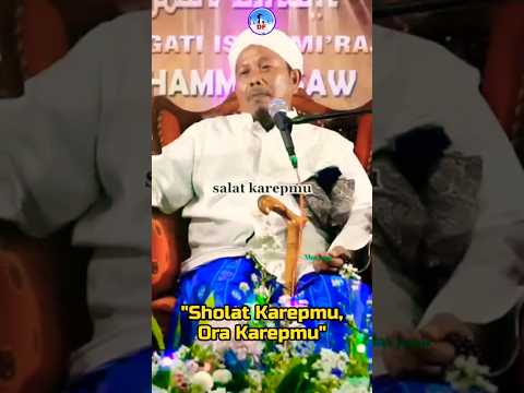 Sholat Karepmu, Ora Karepmu #syiir #sholat #religi