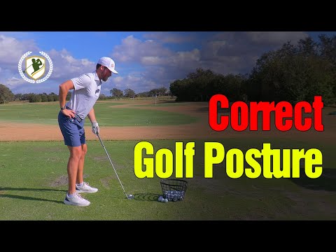 How To Get In The Correct Posture For The Golf Swing