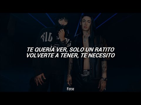 Alemán, Neton Vega - Te Quería Ver (Letra)