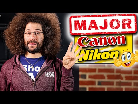 MAJOR Canon AND Nikon Announcements!!! (Did Nikon COPY Sony?!)