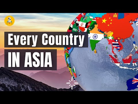 Every Country In Asia