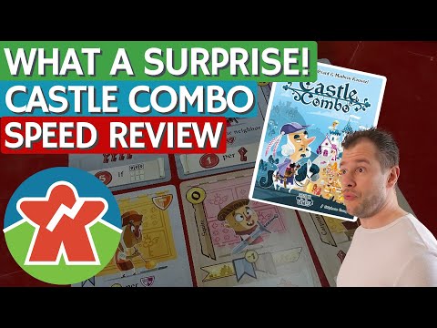 Castle Combo - Board Game Review - What A Surprise!