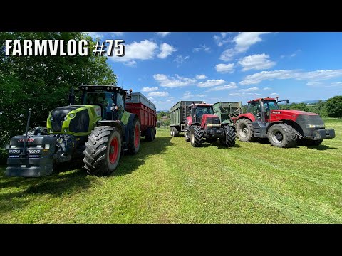 FARMVlog #75 - Odvoz od řezačky s Case IH Magnum 260