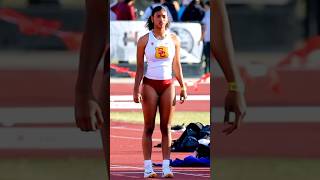 USC women’s long jump #sportshighlights #trackandfield #collegesports