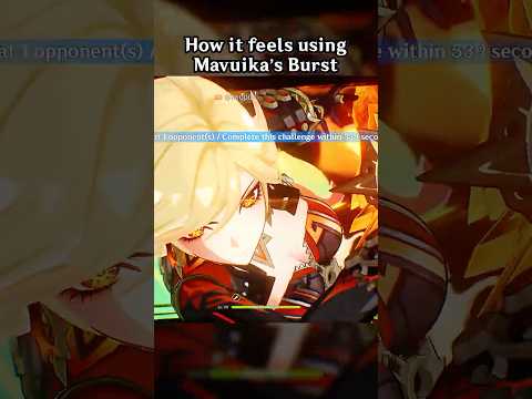 HOW IT FEELS USING MAVUIKA'S BURST