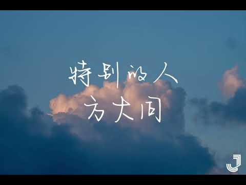 方大同 - 特别的人【动态歌词 Lyrics】