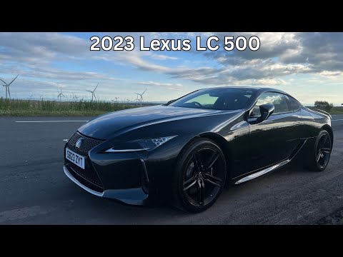 I picked up the keys to a 2023 Lexus LC 500!