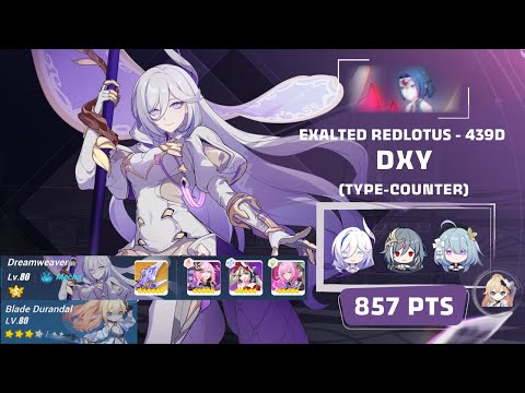 Honkai Impact 3: Exalted RL DXY - Type+ (439D) 857 pts - DW 1/4 [S0] HoS [S3] SI BD 3*