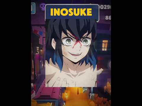 INOSUKE on SUBWAY SURFERS Trend 🤔🔥 | New TikTok Trend | #demonslayer #kny #anime #kimetsunoyaiba