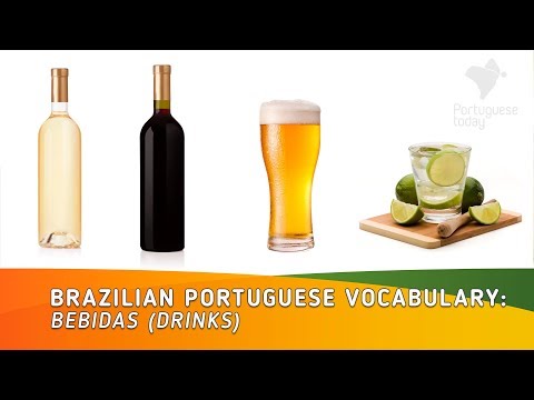 Bebidas em Português - (Drinks in Portuguese) - Portuguese Vocabulary