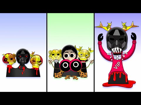 All Phases Sprunki SQUID GAME OC SYMBIOSIS | Compilation Incredibox