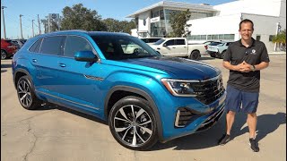 Is the 2025 VW Atlas Cross Sport a BETTER midsize 2-row SUV than a Mazda CX-70?