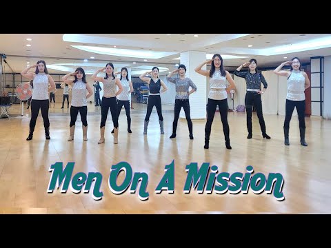 MEN ON A MISSION - LOW ADVANCED LINEDANCE (O'Reilly, Richard & Poulsen)