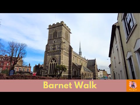 Barnet Walk 2024 | North London | HD POV | HereWeGoWalks