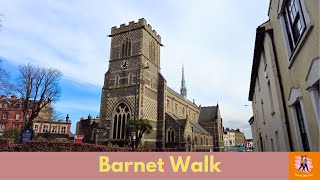 Barnet Walk 2024 | North London | HD POV | HereWeGoWalks