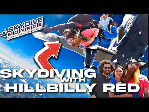 YOU'LL NEVER BELIEVE WHAT HAPPENED SKYDIVING! Hillbilly Red, Cam, And Allie Mae #bigbrother