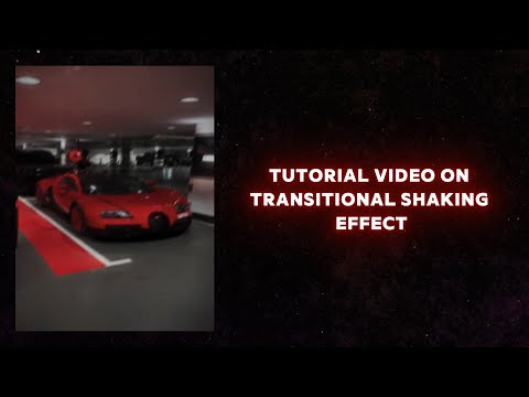 ‖ CapCut Tutorial 3# ‖ Transitional shaking effect