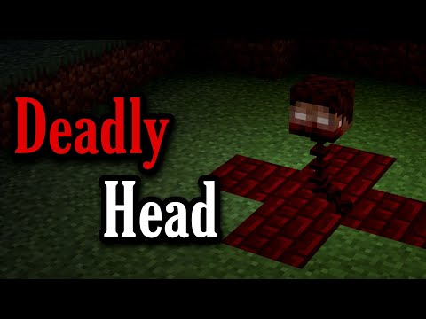 If you see a player head outside your house, Run away!  (Minecraft Creepypasta)