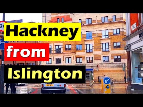 Planning a trip to London ?, Drive a car from Islington to Hackney London, UK