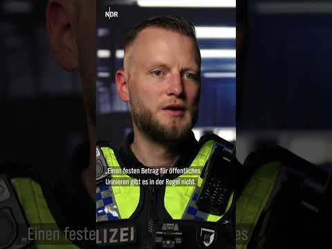 Unterwegs mit der Nachtstreife: Wildpinkeln #ndr #doku #polizei